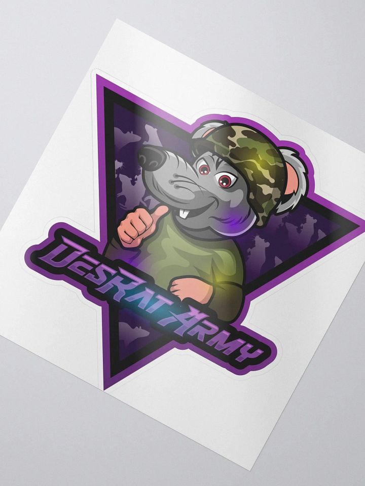 DesRat Army Logo Sticker product image (2)