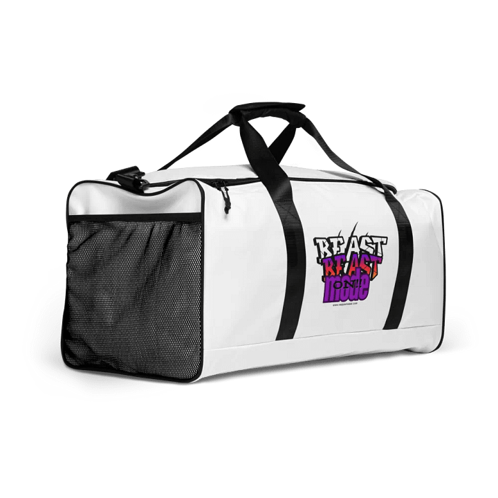BEAST MODE ON!!! All-Over Print Duffle Bag product image (2)