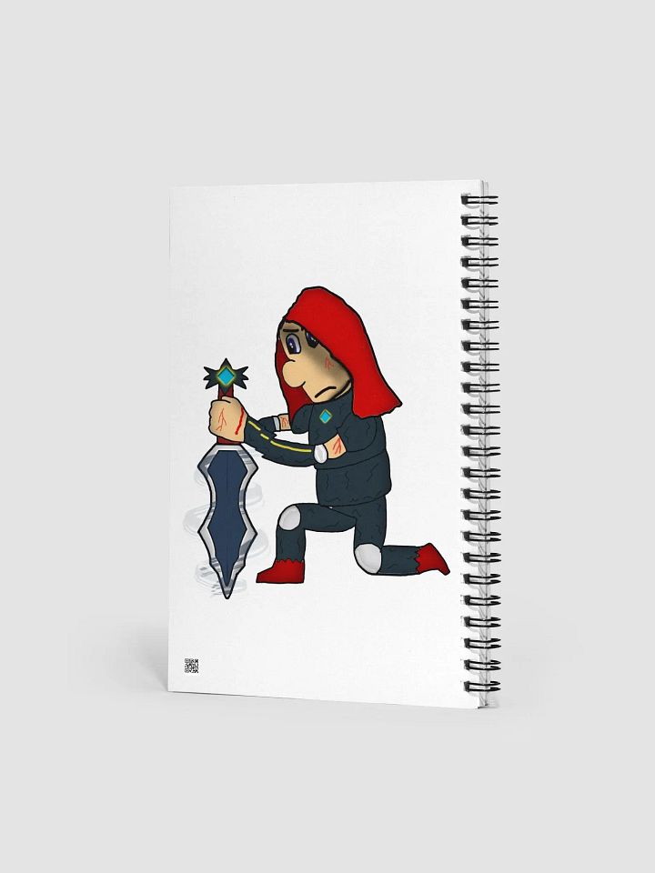 Swordbearer's Reflection Spiral Notebook product image (2)
