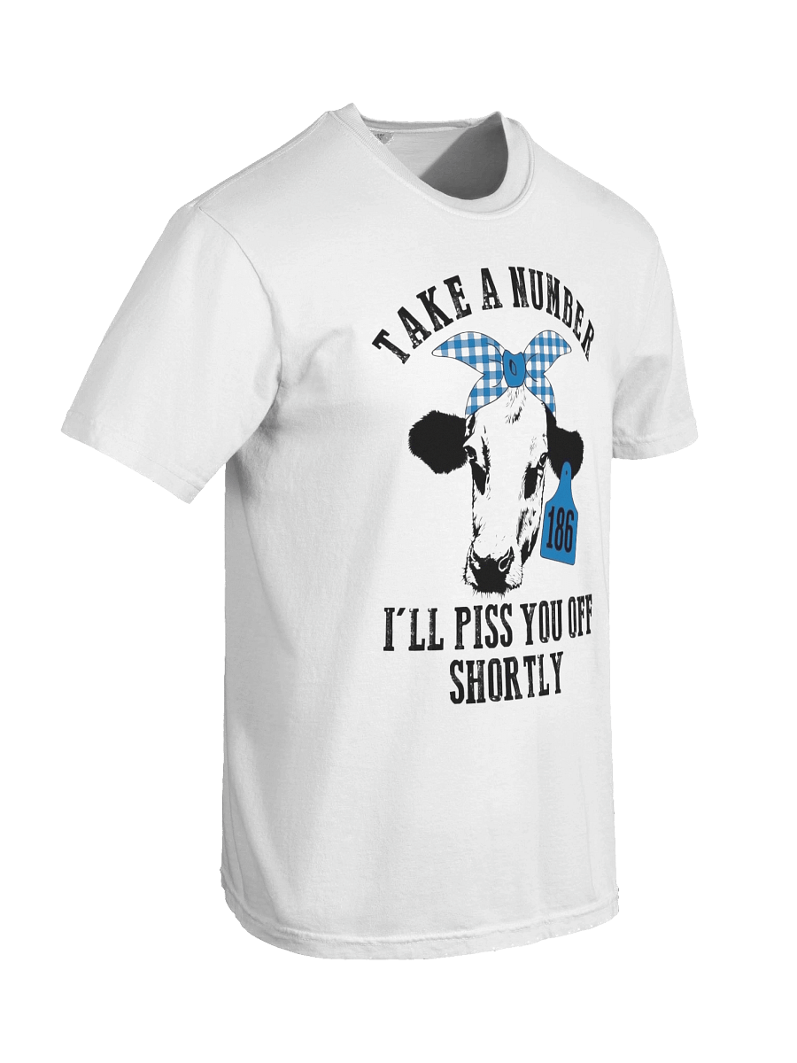 Pissed off Cow T-Shirt product image (8)