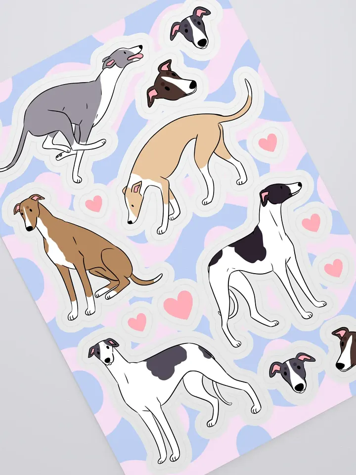 Graceful Greyhound Sticker Collection product image (2)