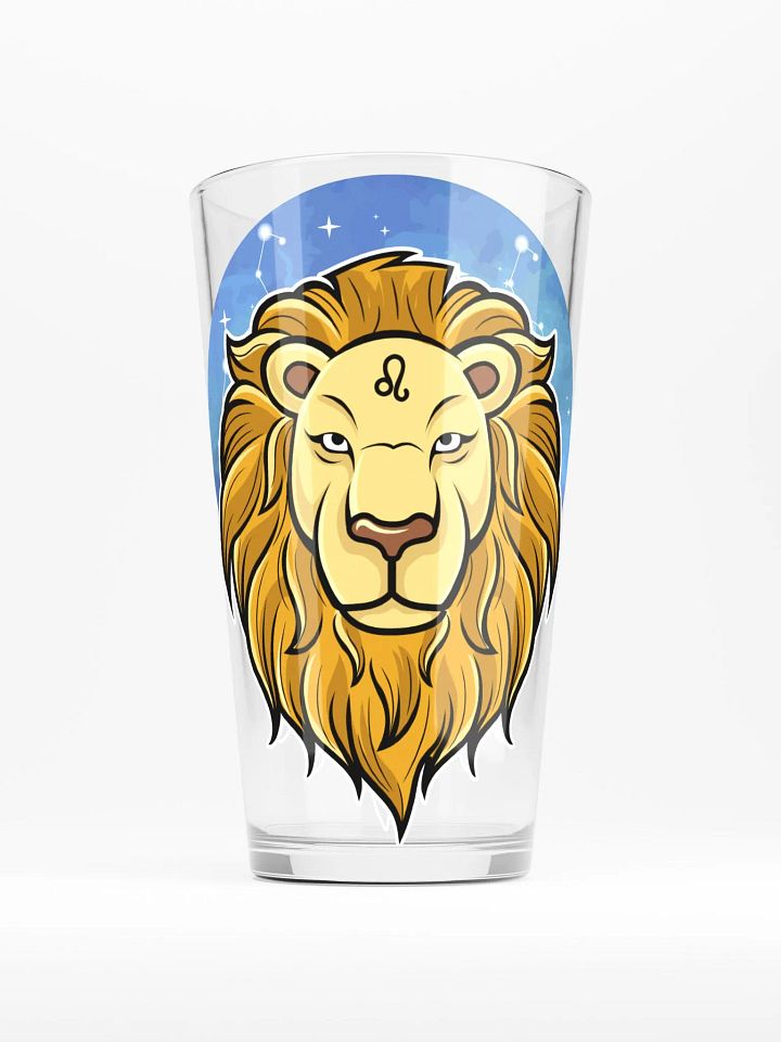 Celestial Leo Shaker Pint Glass product image (1)