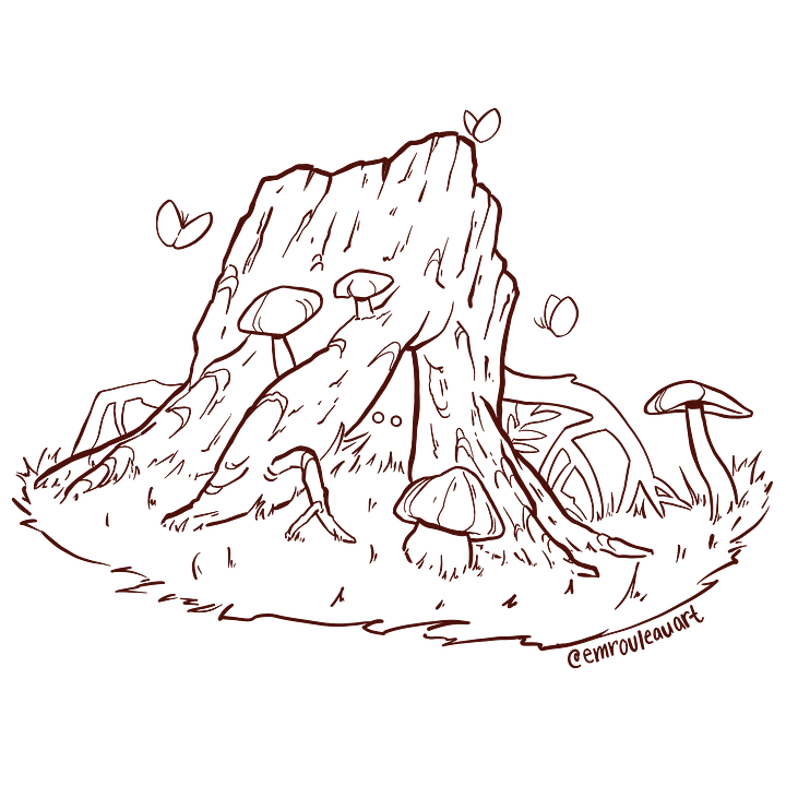 Boggy Log Colouring Page Download product image (1)