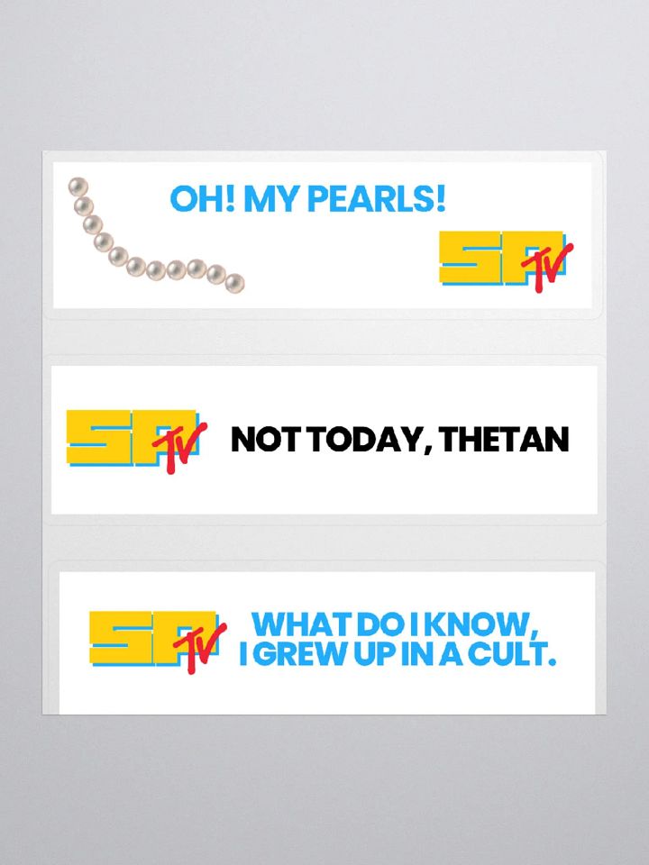 Smaller Bumper Stickers Set #3 product image (1)
