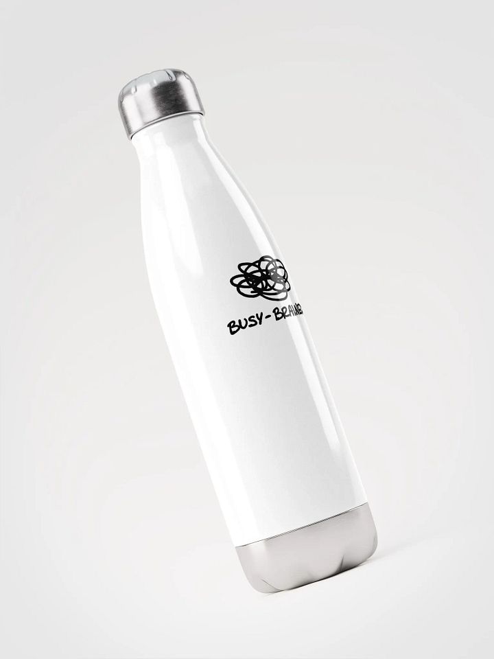 BUSY-BRAINED stainless steel water bottle product image (1)