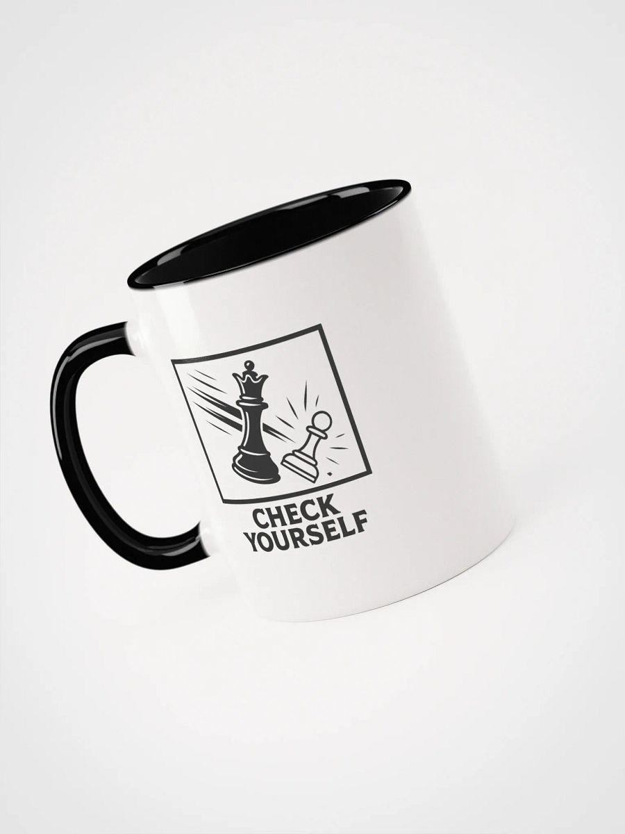 Check Yourself - Ceramic Mug with Color Inside product image (3)