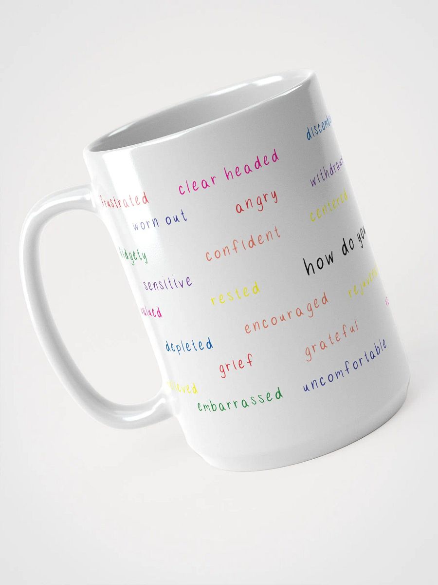 Feeling Words Mug product image (3)