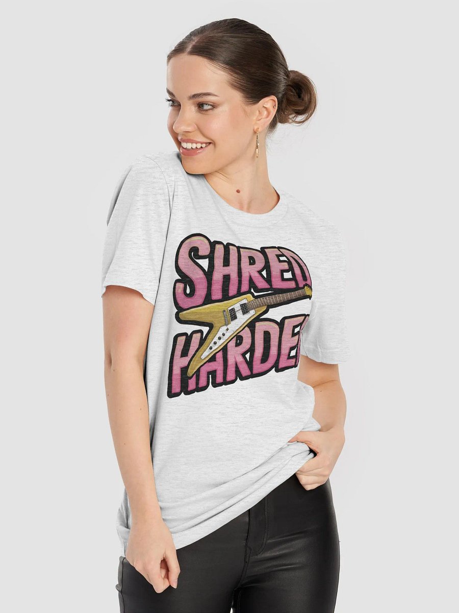 “SHRED HARDER” t-shirt product image (8)
