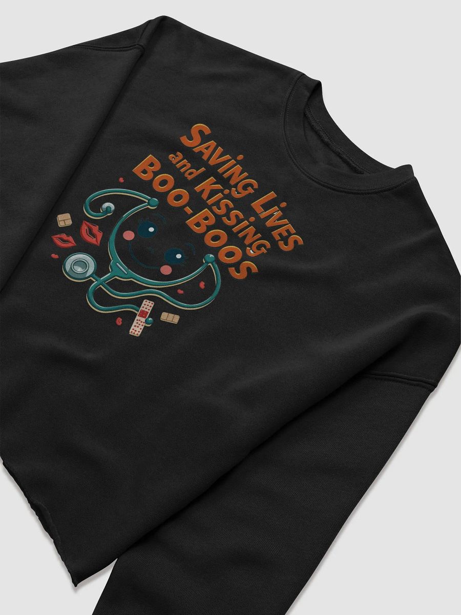 Kisses and Boo-Boos Fleece Crop Sweatshirt product image (22)