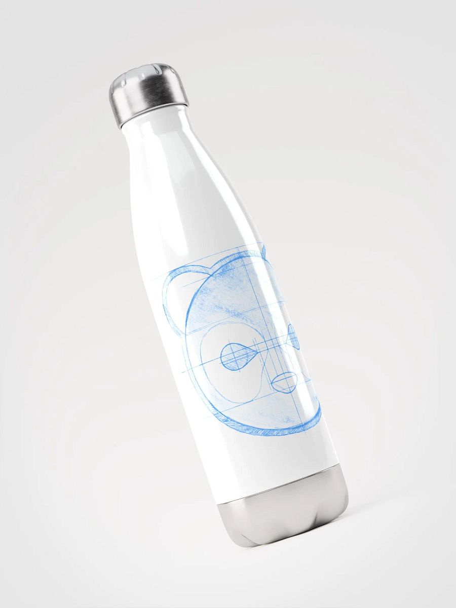 Panda Sketch Logo Water Bottle product image (3)