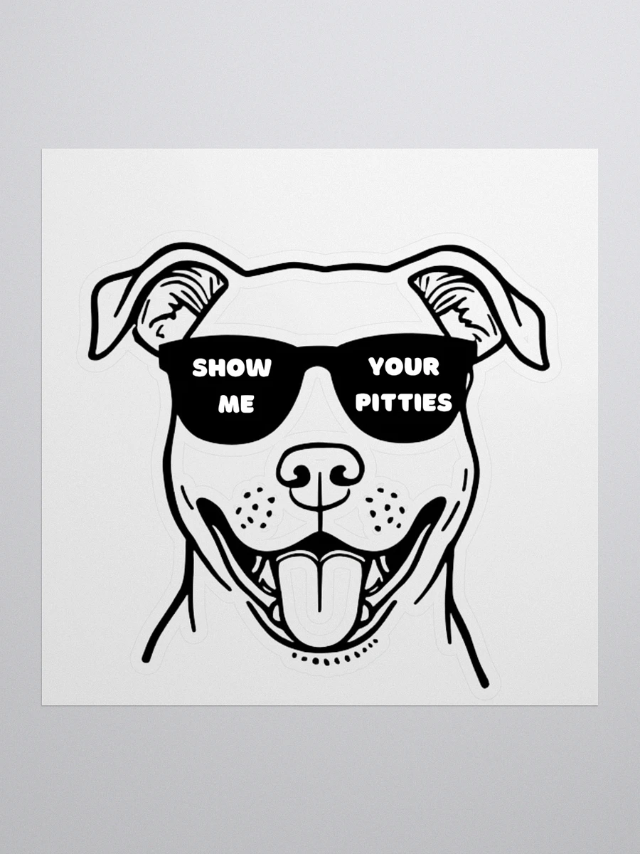 Show Me Your Pitties - Sticker product image (1)