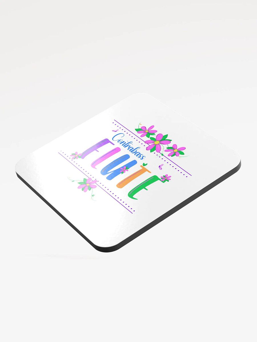 Floral Flute Coaster - Contrabass product image (3)