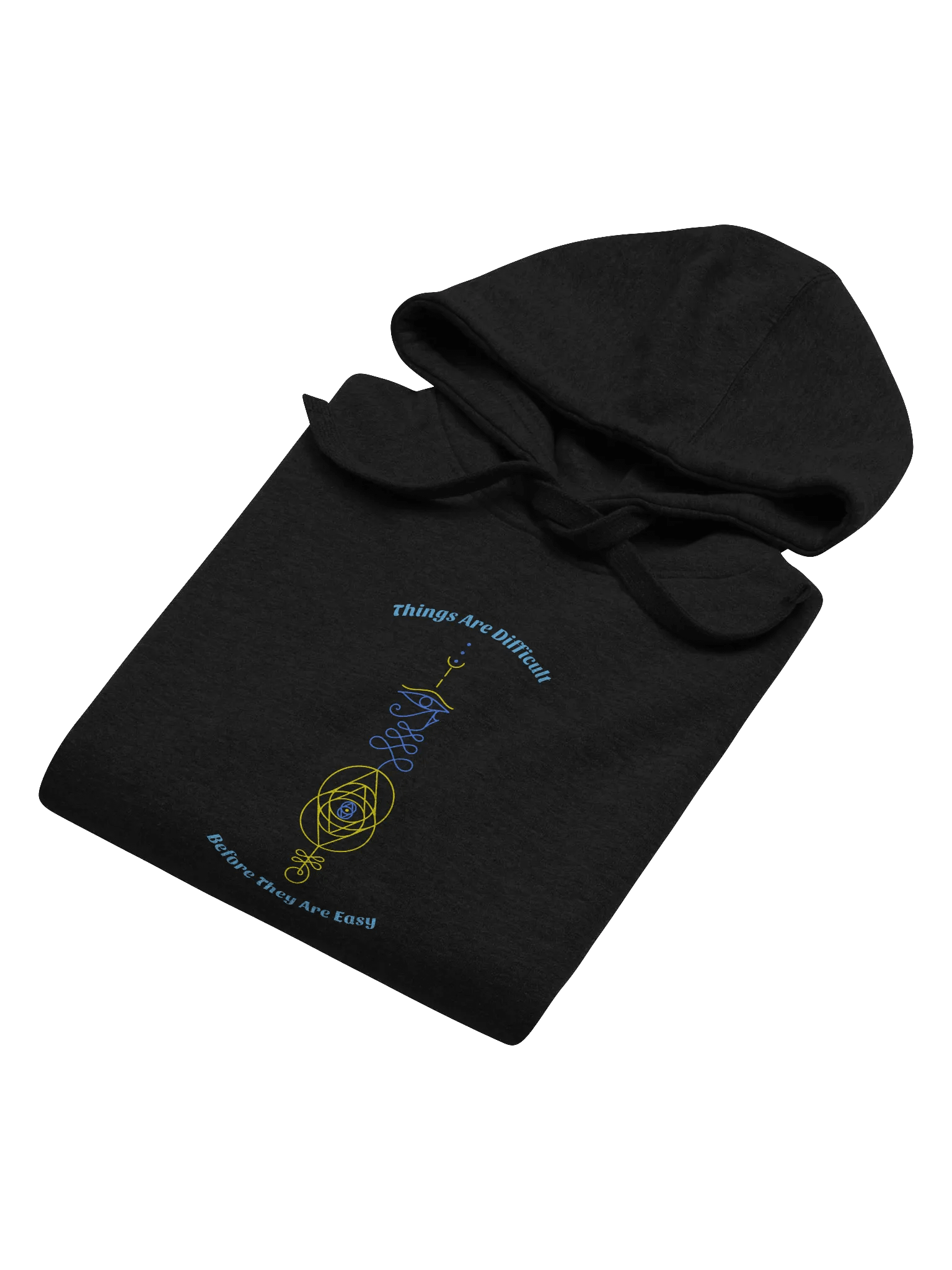 Things are Difficult Before They Are Easy Unisex Premium Hoodie product image (4)