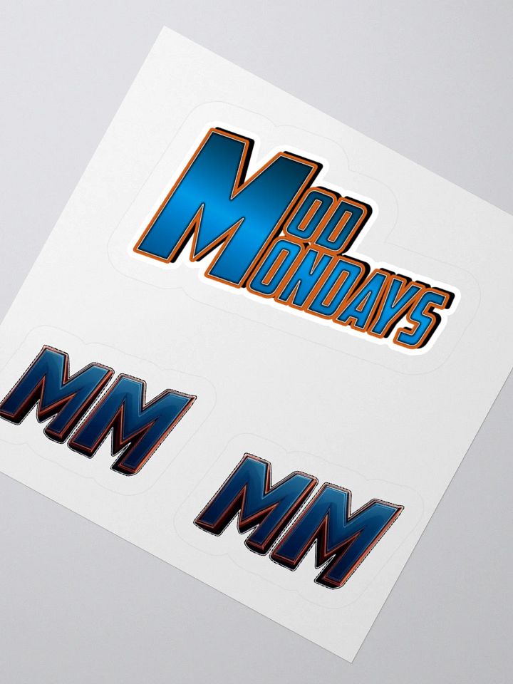 Mod Mondays Sticker product image (5)