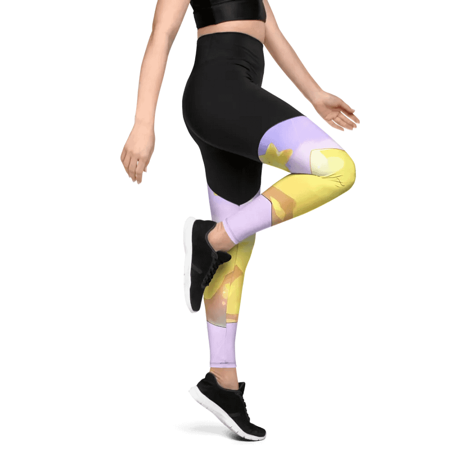 Starry Night Compression Sports Leggings product image (8)