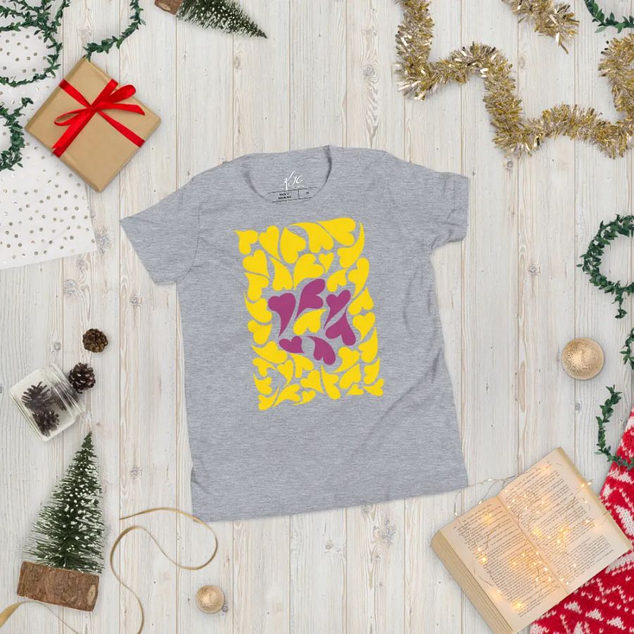 Nestled PRIDE Intersex T-shirt (Youth) product image (34)
