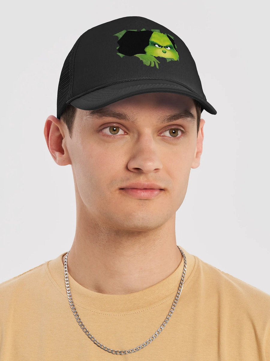 Mischievous Grinch Peek-a-Boo Cap product image (5)