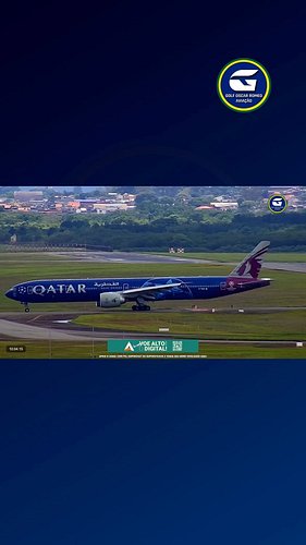 LINDO DEMAIS!

O Boeing 777 da Qatar Airways chamou atenção ao realizar um pouso bonito em meio ao vento cruzado que atingia ...