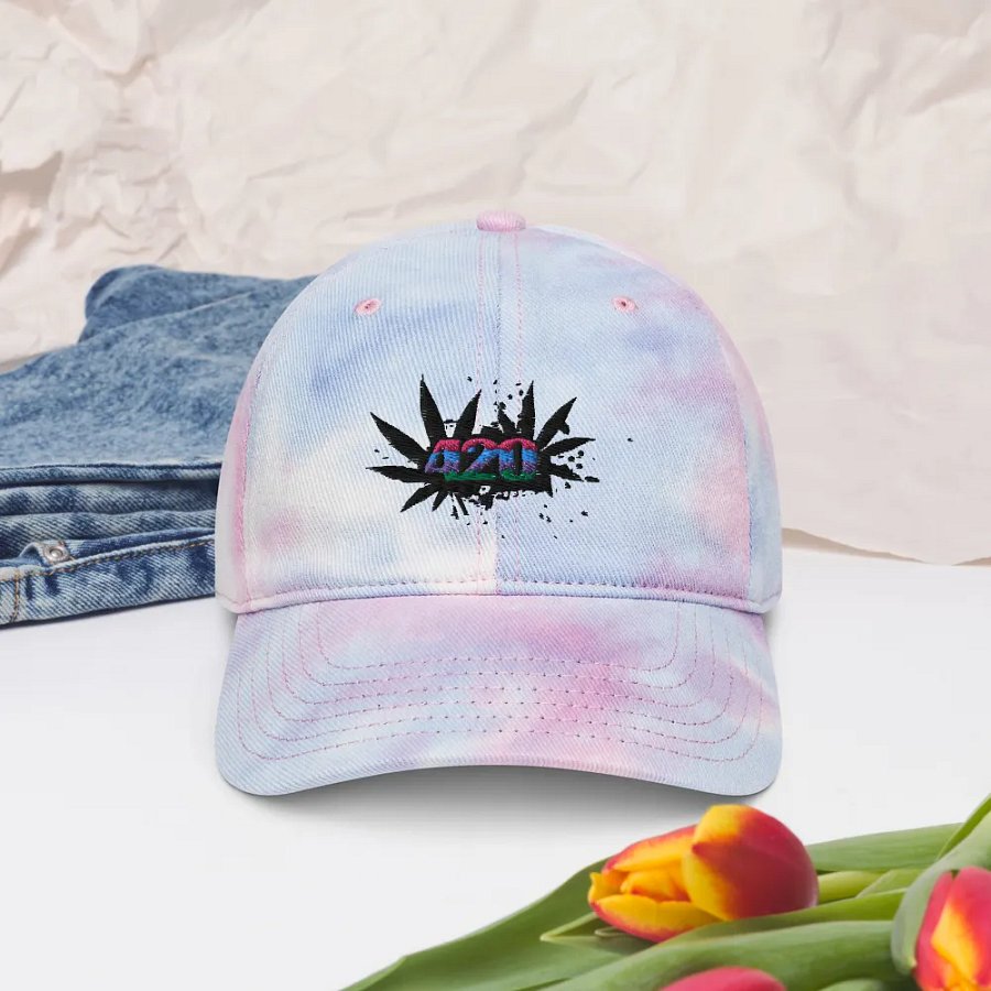CUSTOM 420 TIEDYE4 HAT product image (5)