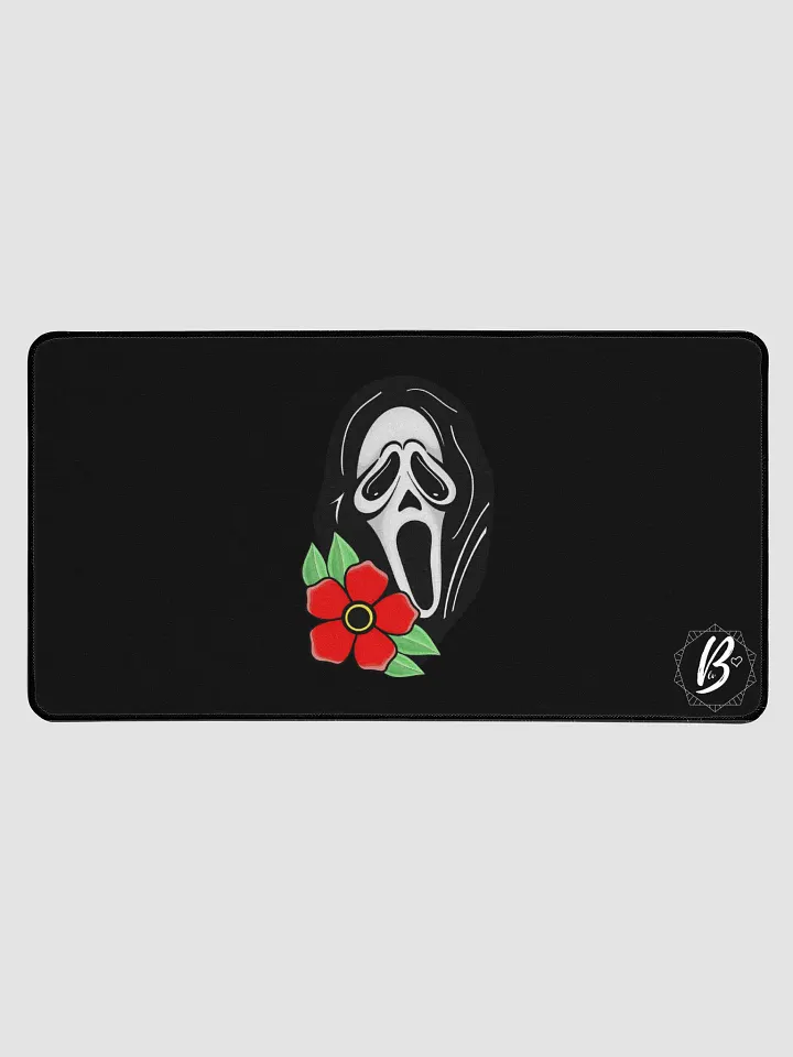 Floral Ghostie Desk Mat product image (1)
