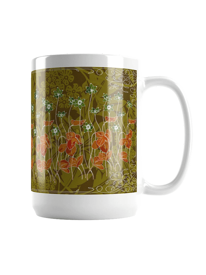 Swirling Floral Elegance Mug product image (1)