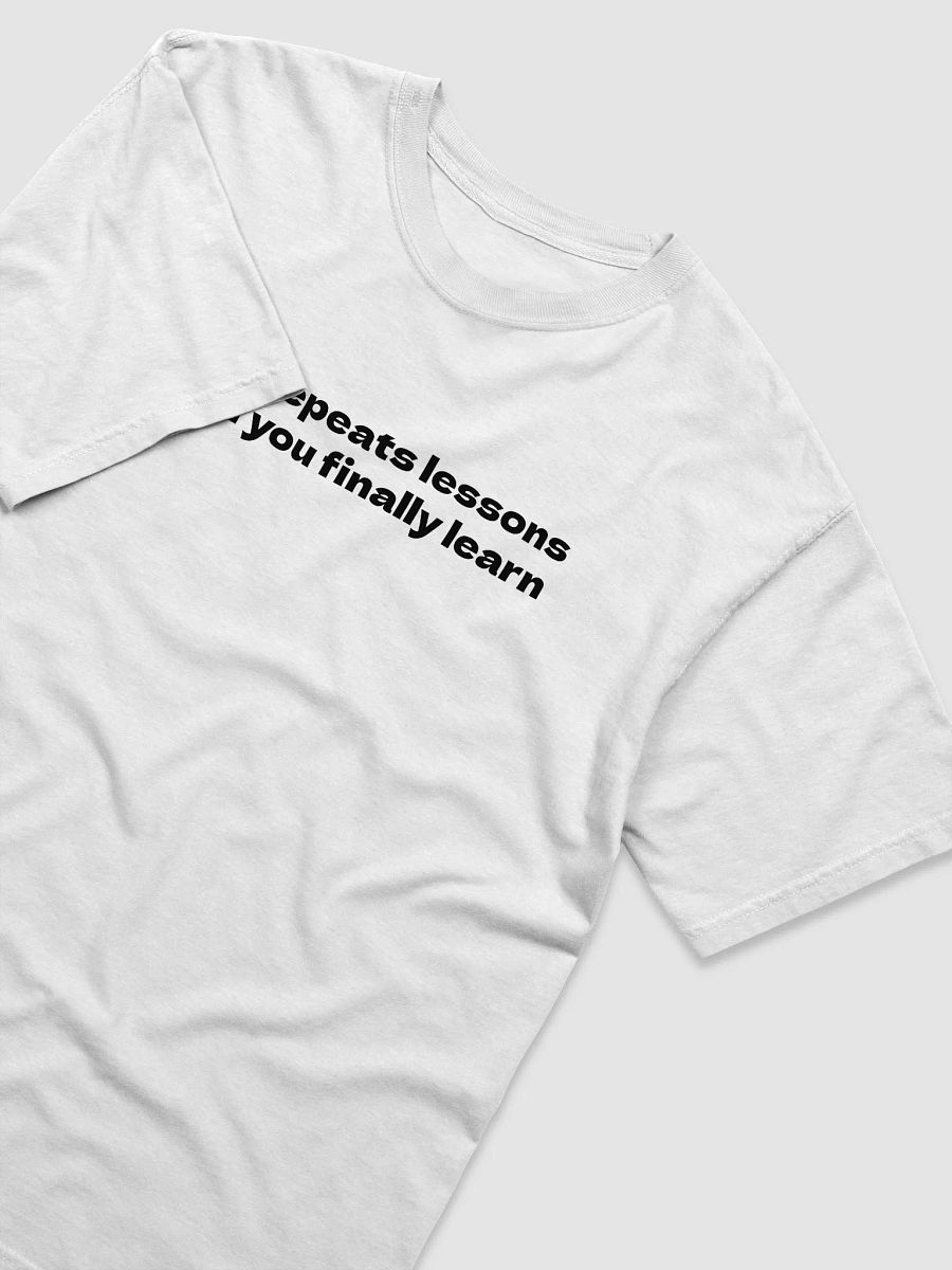 Life repeats lessons until you finally learn T-Shirt product image (2)