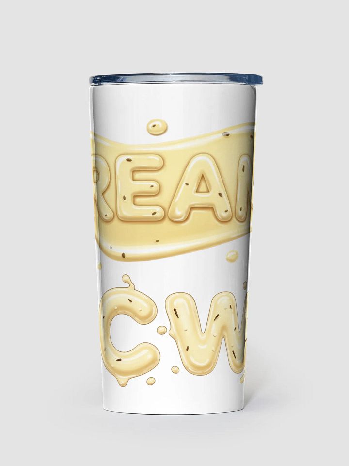 Creamy Waves Stainless Steel Tumbler product image (1)