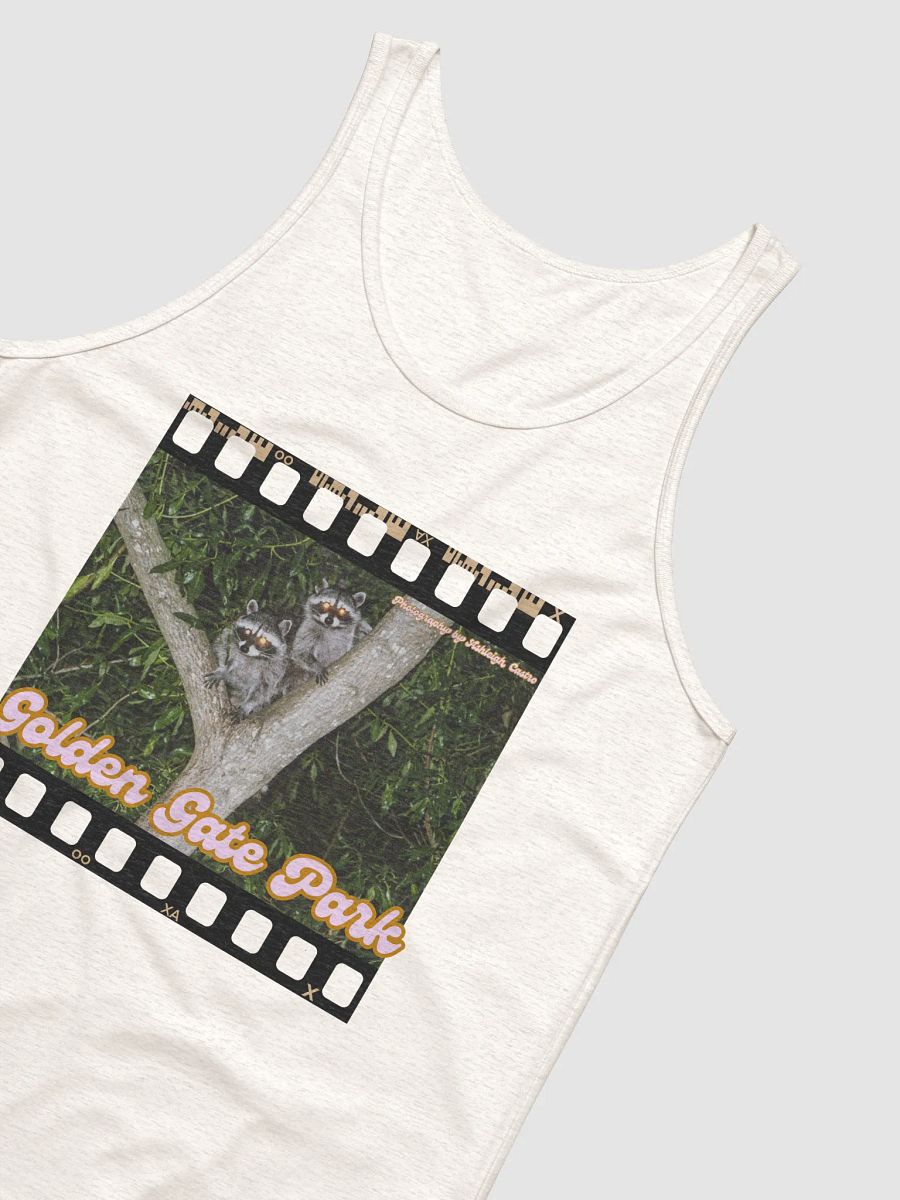 Golden Gate Park Raccoons Jersey Muscle Tank (White and Oatmeal) product image (7)