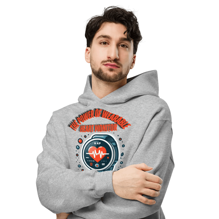 Heartbeat Guardian Oversized Hoodie product image (16)
