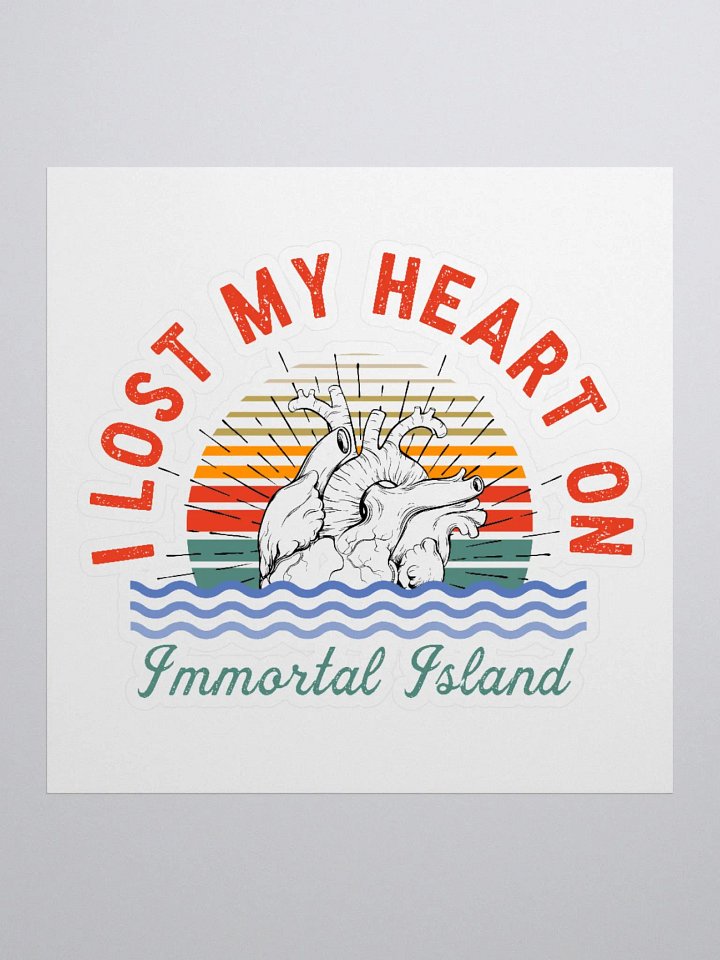 I Lost My Heart Sticker product image (1)