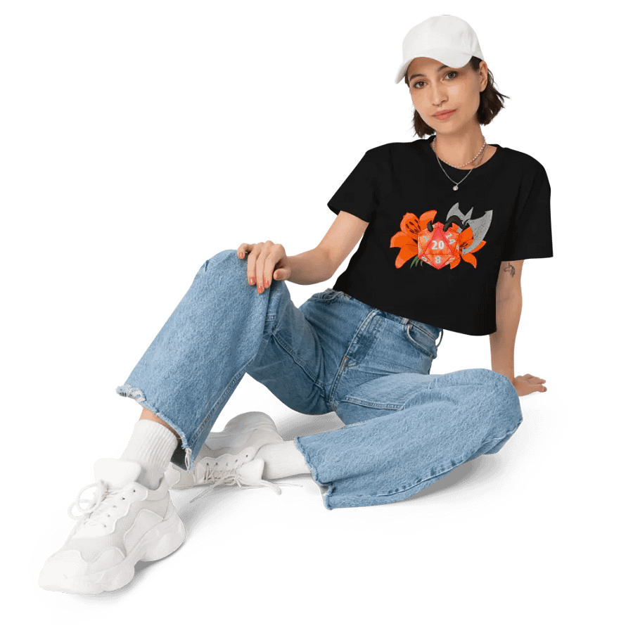 Karlach Inspired DND Die Crop Top product image (10)