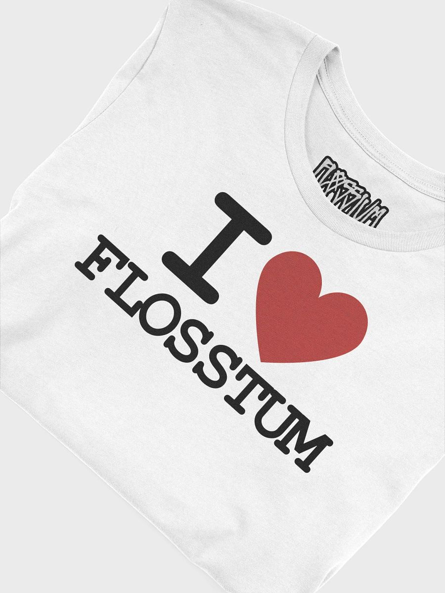 "I HEART FLOSSTUM" Shirt product image (6)