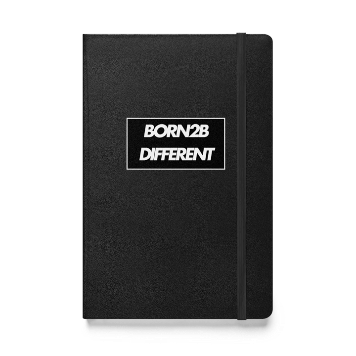 BORN 2 B DIFFERENT Hardcover Notebook product image (1)