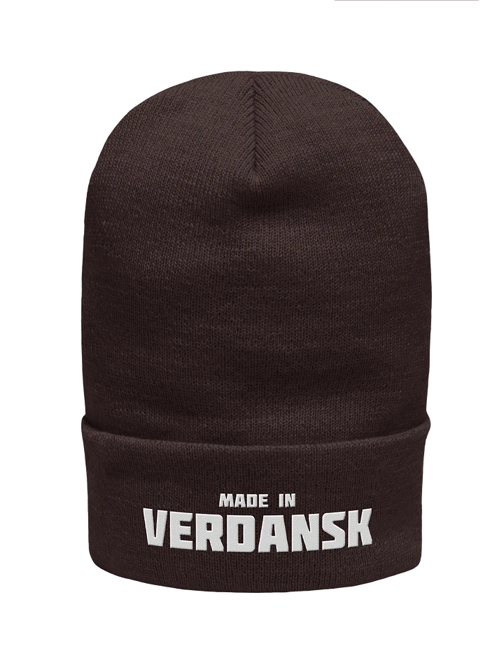 MADE IN VERDANSK Abstract Black and White Beanie product image (5)