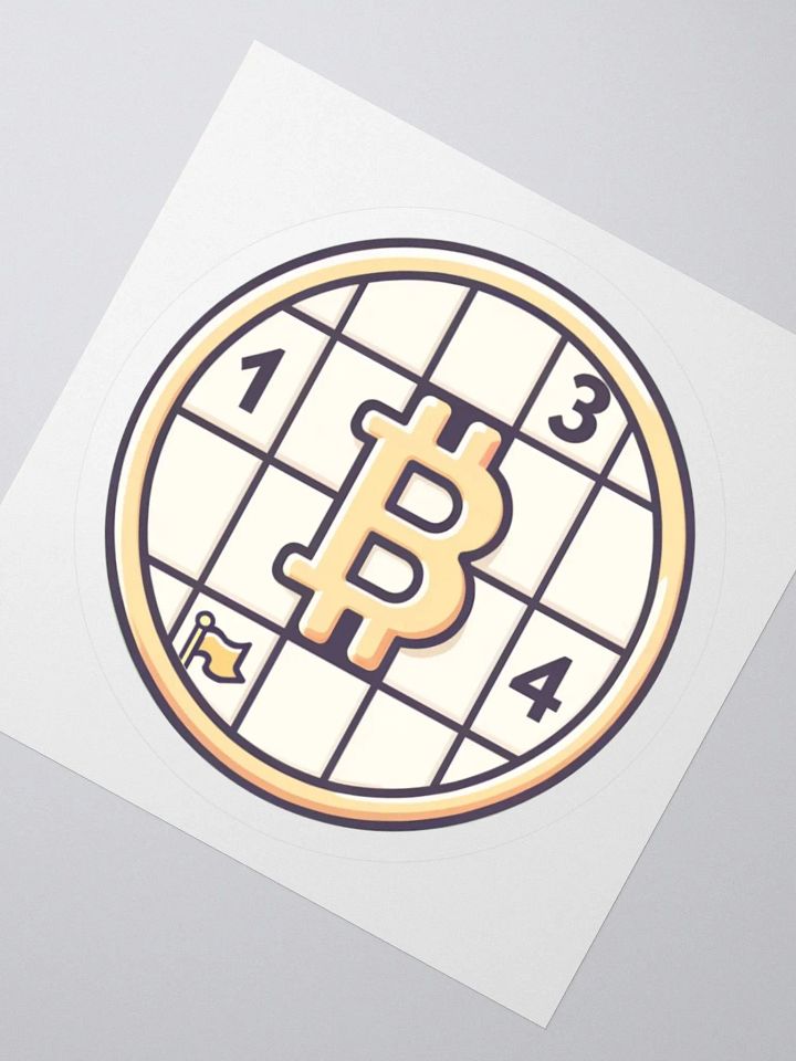 Bitcoin Deminer Sticker product image (5)
