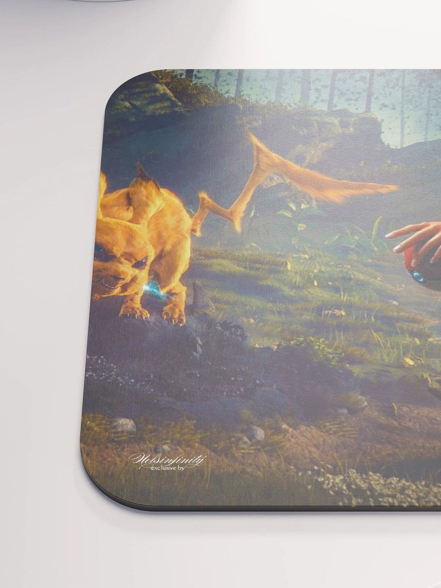 The Red Shimmer Tamer - Realm of Infinite Love Mouse Pad product image (6)