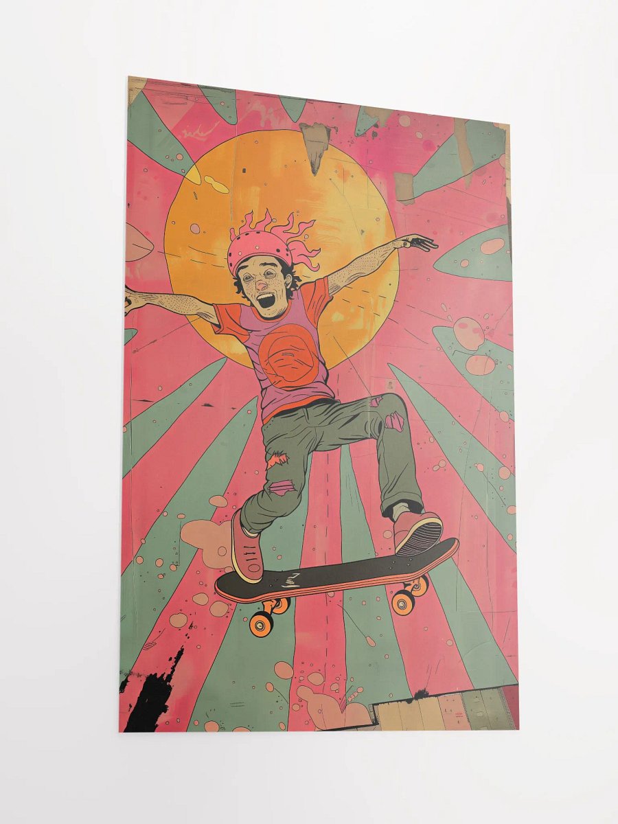 Rad Ramp Ripper Pop Art Poster product image (3)