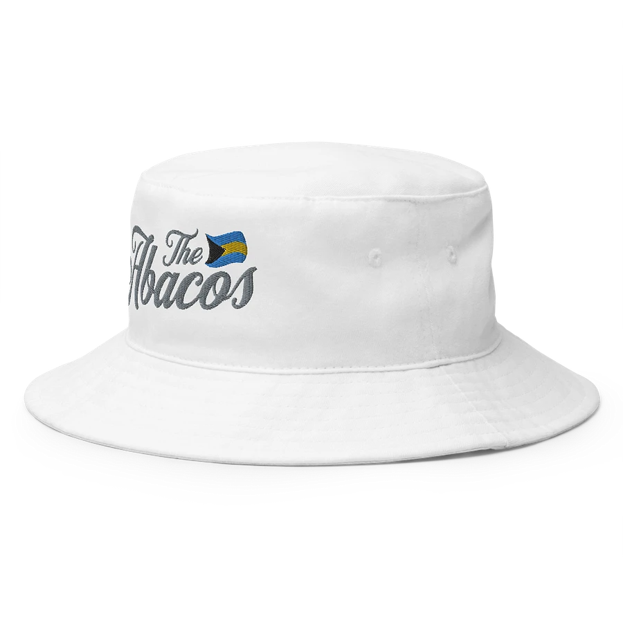 The Abacos Bahamas Hat : Bahamas Flag Bucket Hat Embroidered product image (8)