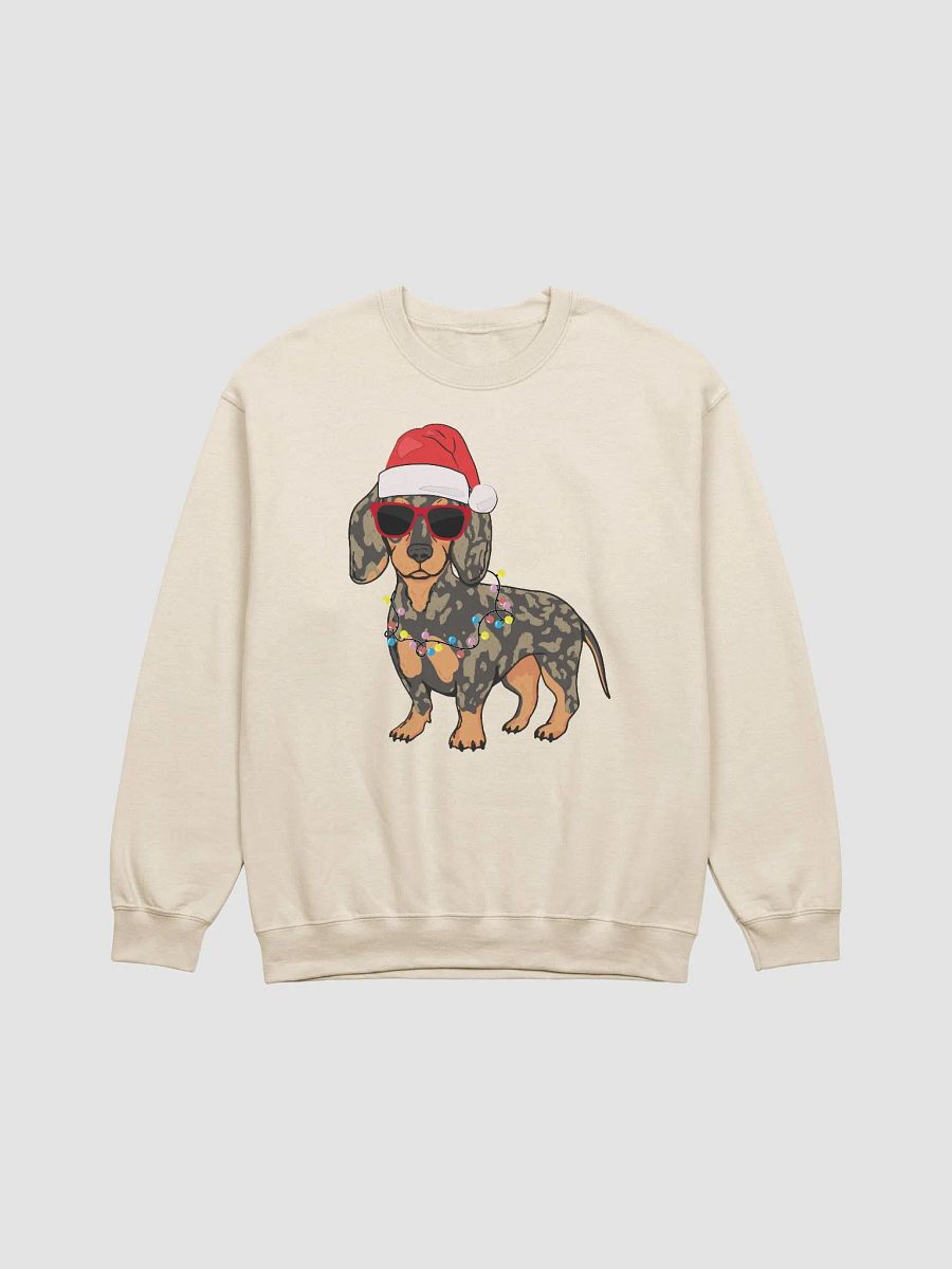 Funny Dachshund(Dapple) Christmas Sweatshirt (2022 Collection) product image (22)