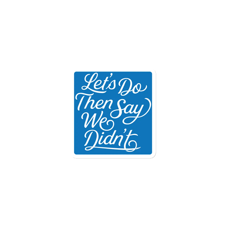 No Regrets Magnet product image (1)