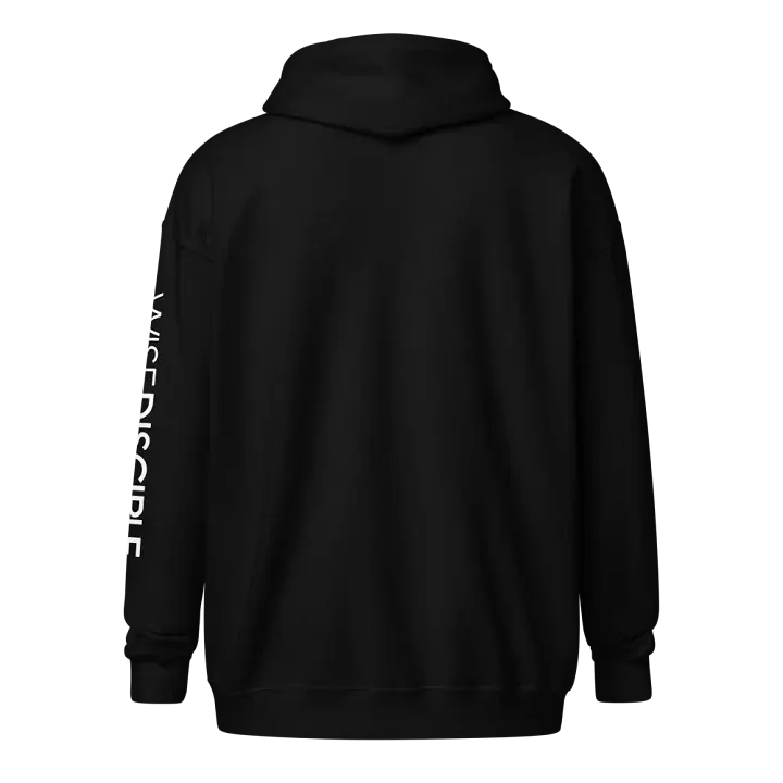 Wise Disciple Logo (Black Zip Hoodie) product image (2)