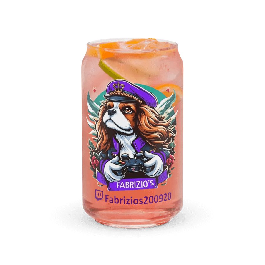 Gamer Dog Can-Shaped Glass product image (37)