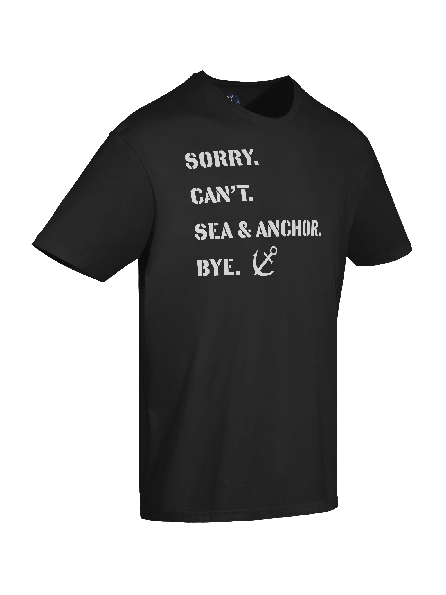 Sorry Can't Sea and Anchor Bye Tee product image (46)