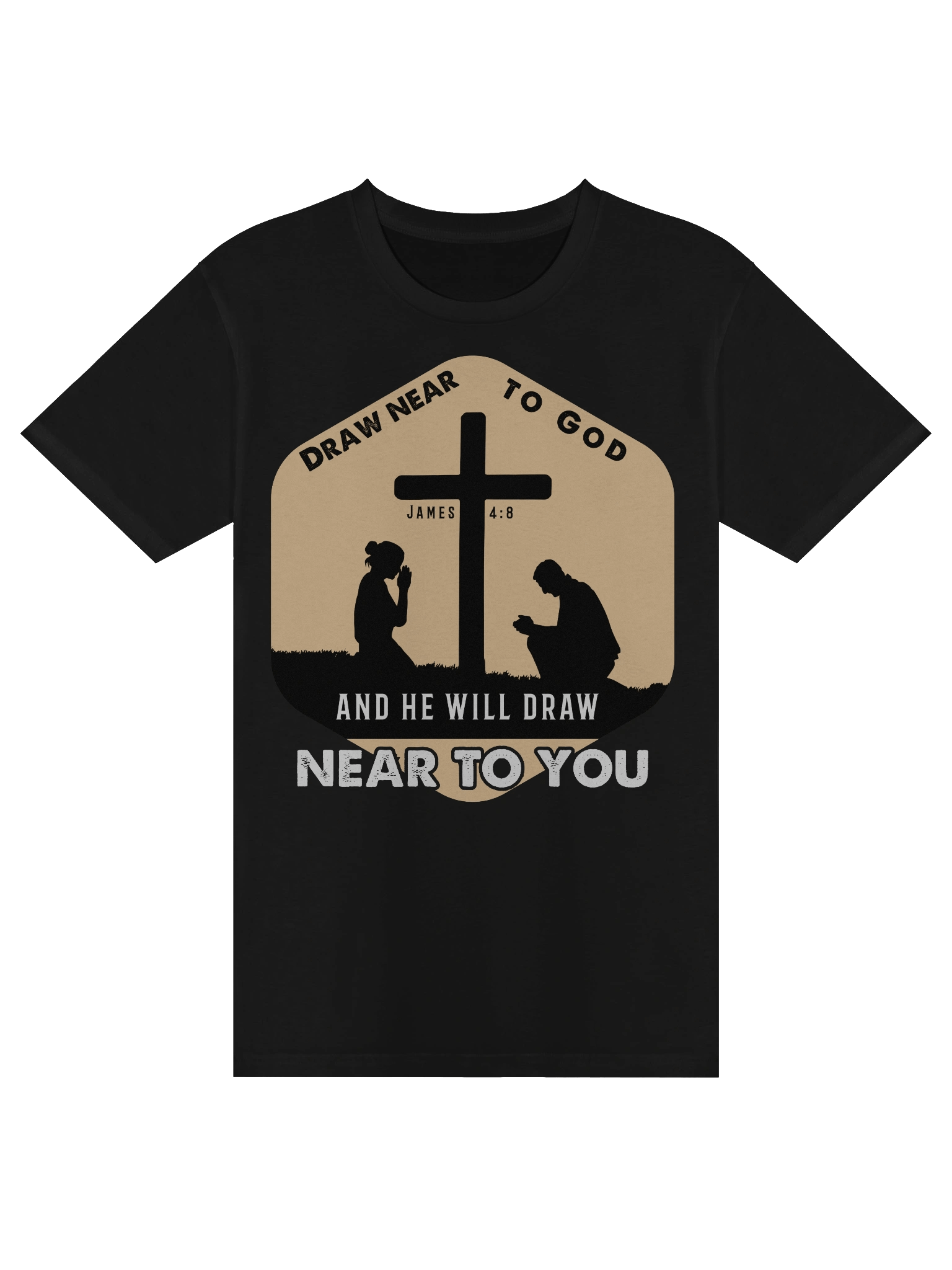 James 4:8 Scripture T-Shirt product image (1)