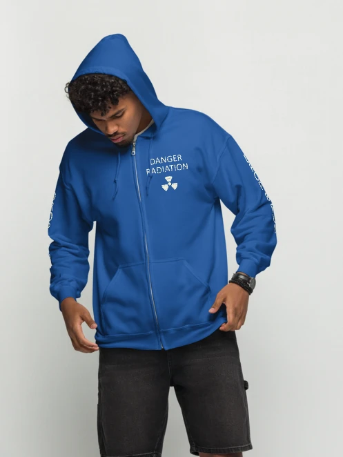 (2 sided) Co-60 Fan Club zip hoodie product image (1)