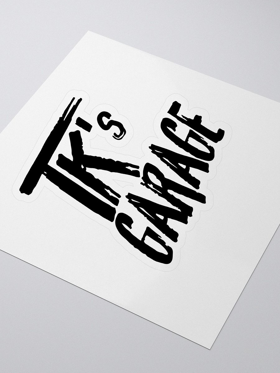 TKs Garage Sticker product image (3)