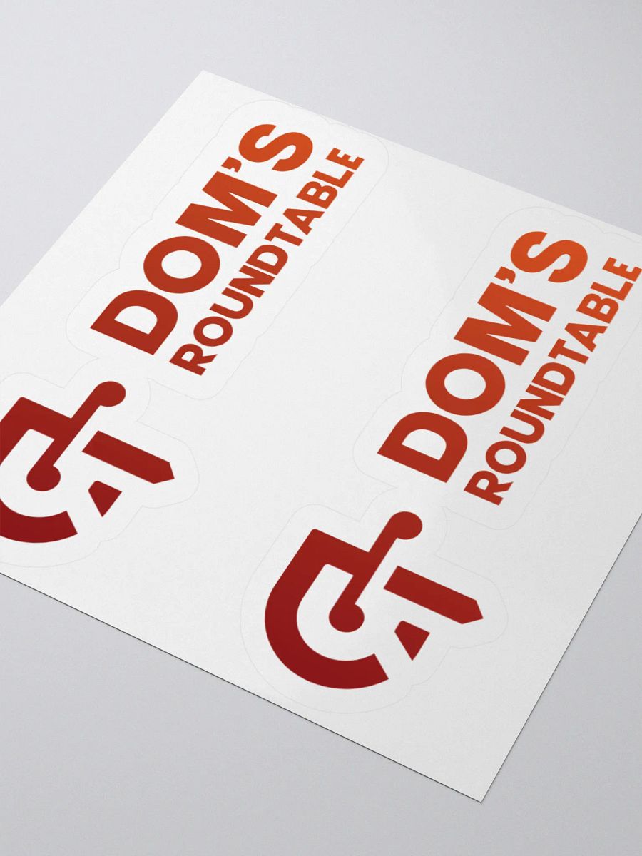 Dom's Roundtable Sticker product image (7)