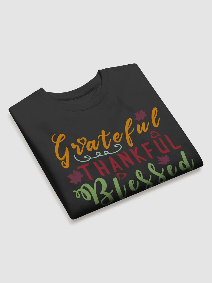 Grateful Thankful Blessed Premium Sweatshirt product image (3)