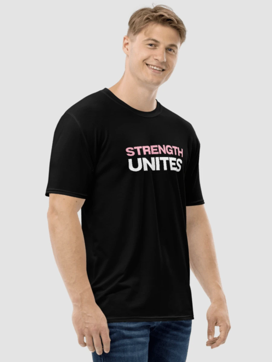 Breast Cancer Awareness: Strength Unites T-Shirt - Black product image (2)