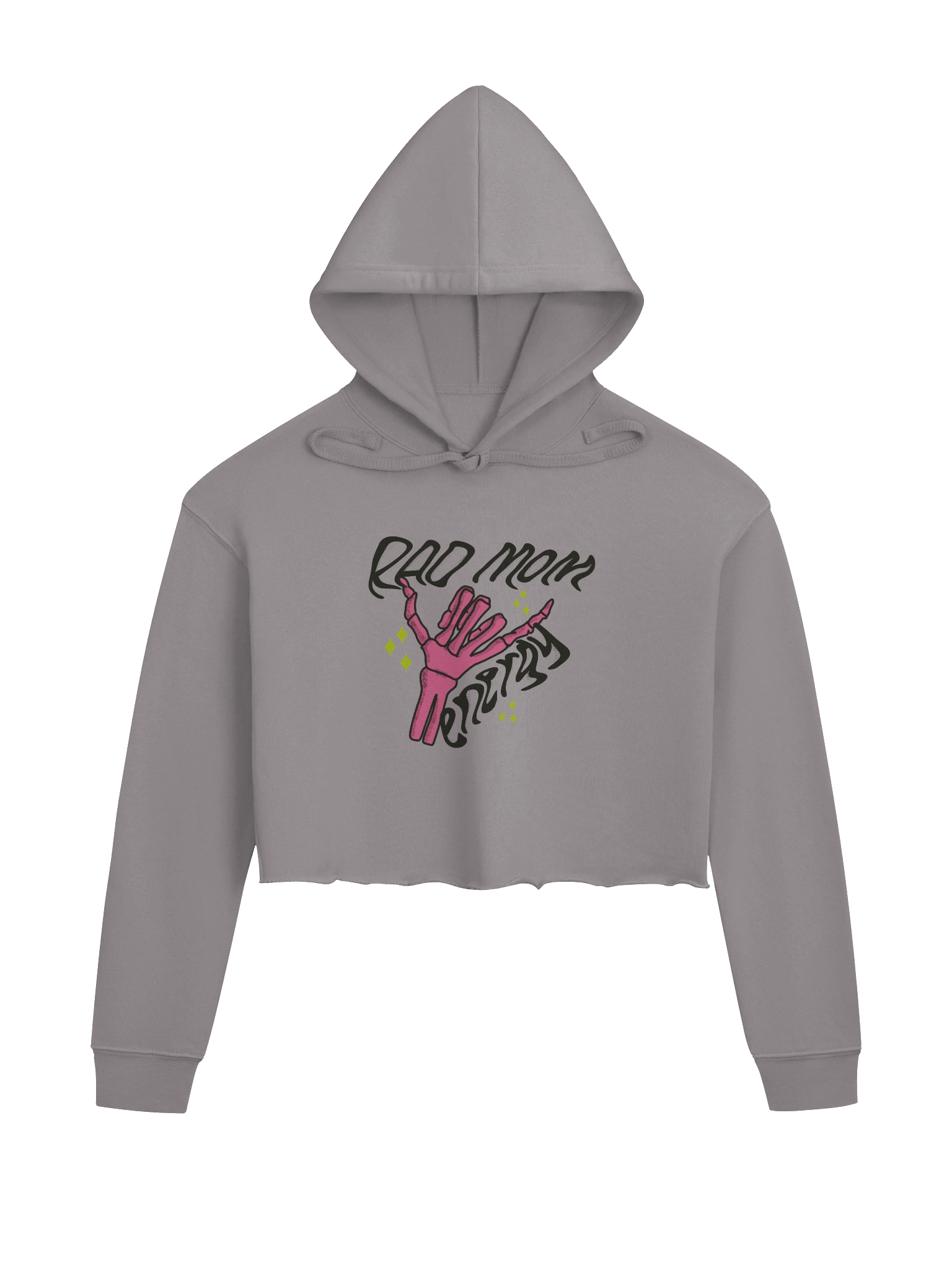 Rad Mom Energy Crop Top Hoodie product image (1)